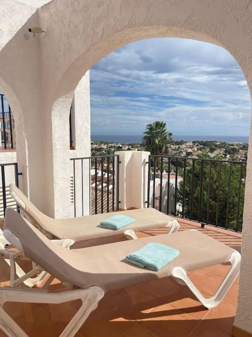 Imperial Park - Bungalow Mit Panoramablick Und Schoener Terrasse Calpe Luaran gambar