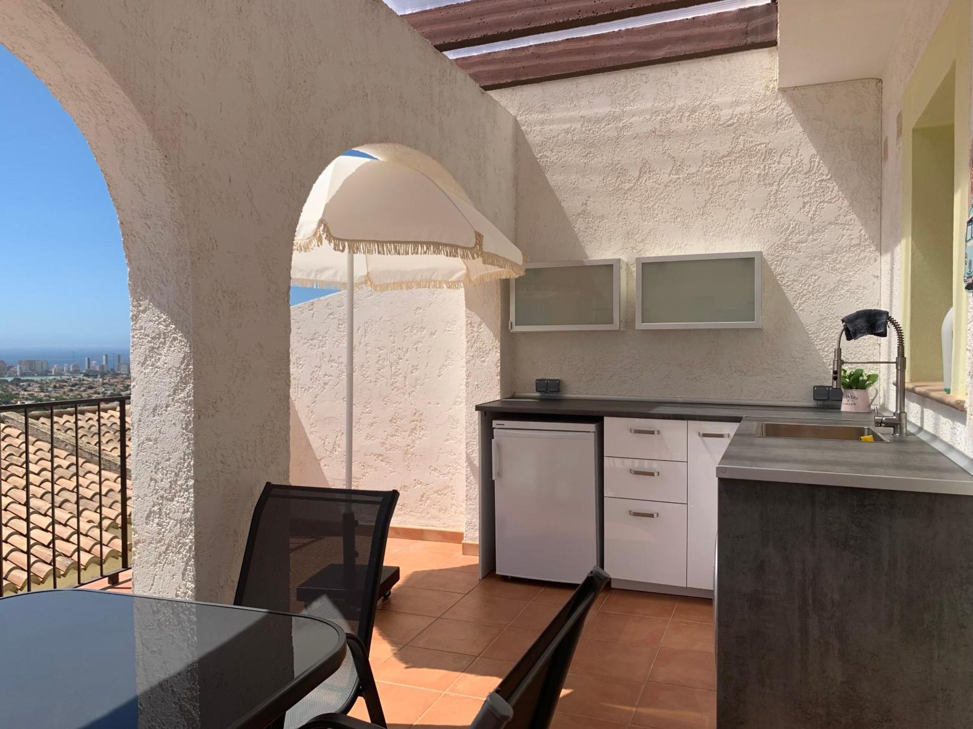 Imperial Park - Bungalow Mit Panoramablick Und Schoener Terrasse Calpe Luaran gambar