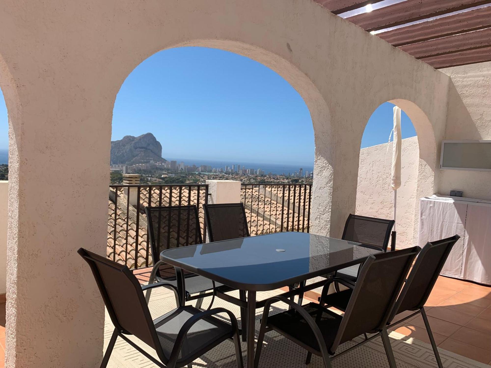 Imperial Park - Bungalow Mit Panoramablick Und Schoener Terrasse Calpe Luaran gambar